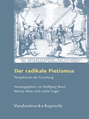 cover image of Der radikale Pietismus